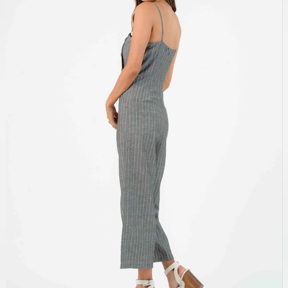 NWT LUCCA | Striped Jumpsuit - Picture 3 of 5